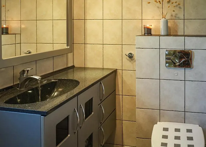 펜션 Beautiful In With Kitchen Hebnes